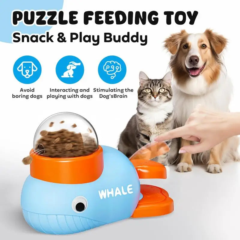 Distributeur Friandises Chien & Chat – Jouet Puzzle Interactif