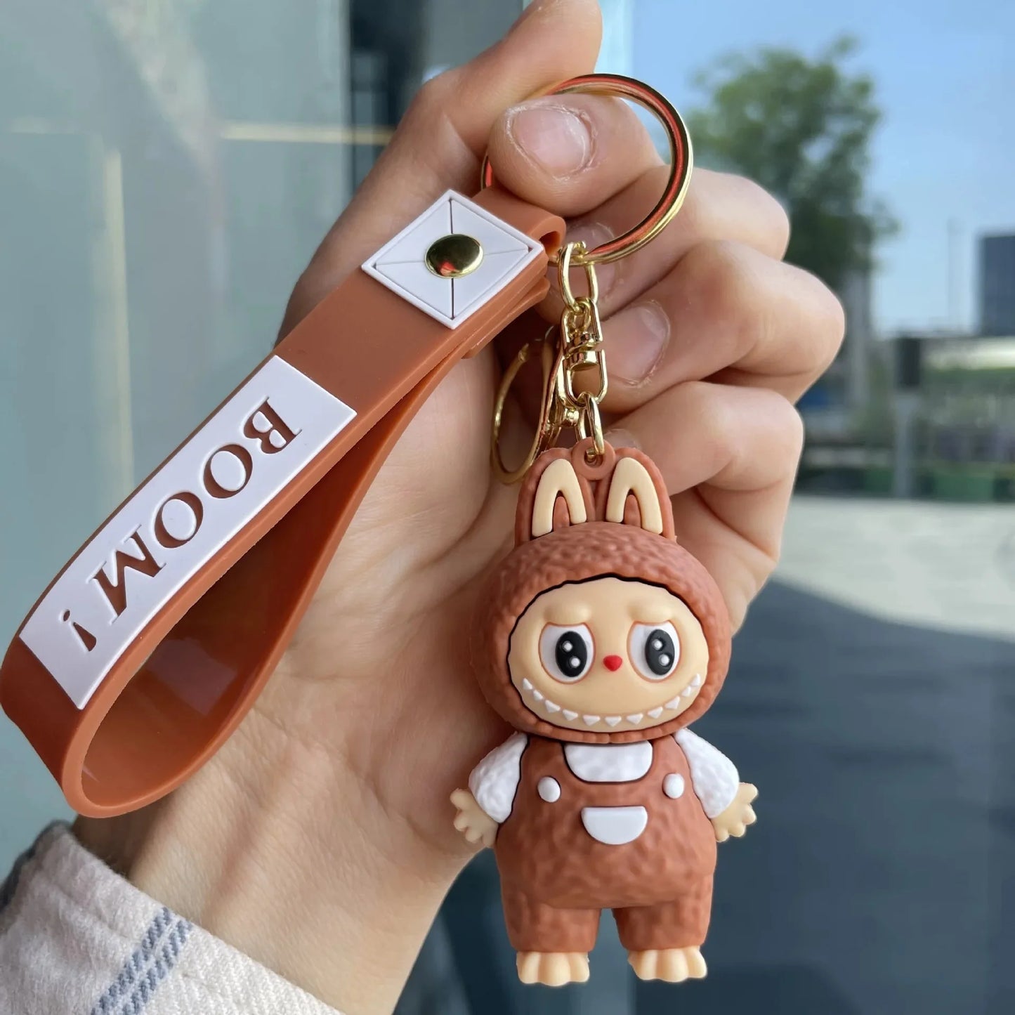 đ Porte-clĂ©s Figurine Labubu â Accessoire mignon pour sac ou voiture