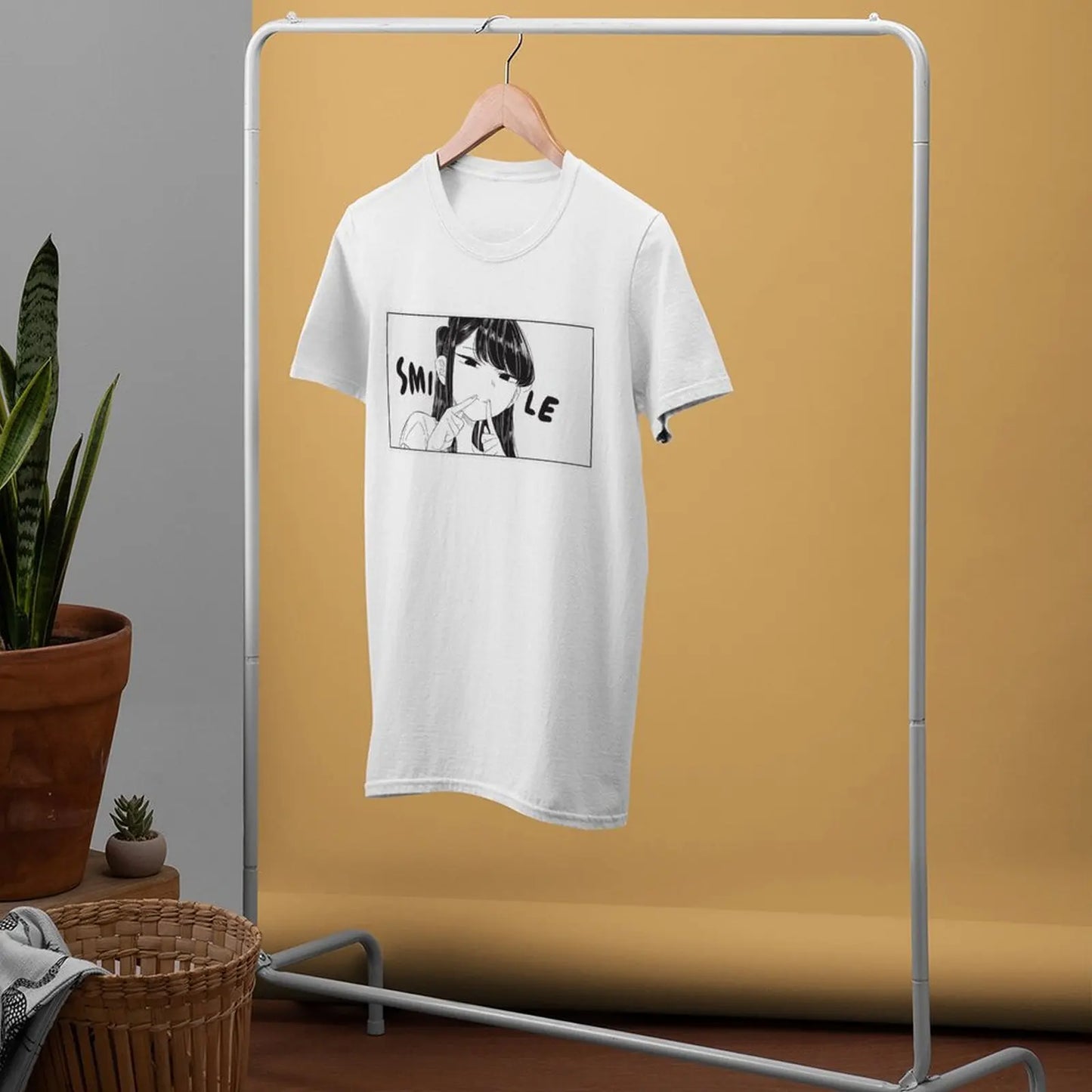 T-shirt Komi Can't Communicate unisexe, manga, imprimé kawaii