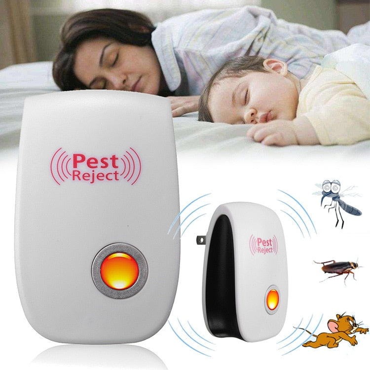 Répulsif Ultrason Anti-Moustique, Rats, Souris et Insectes
