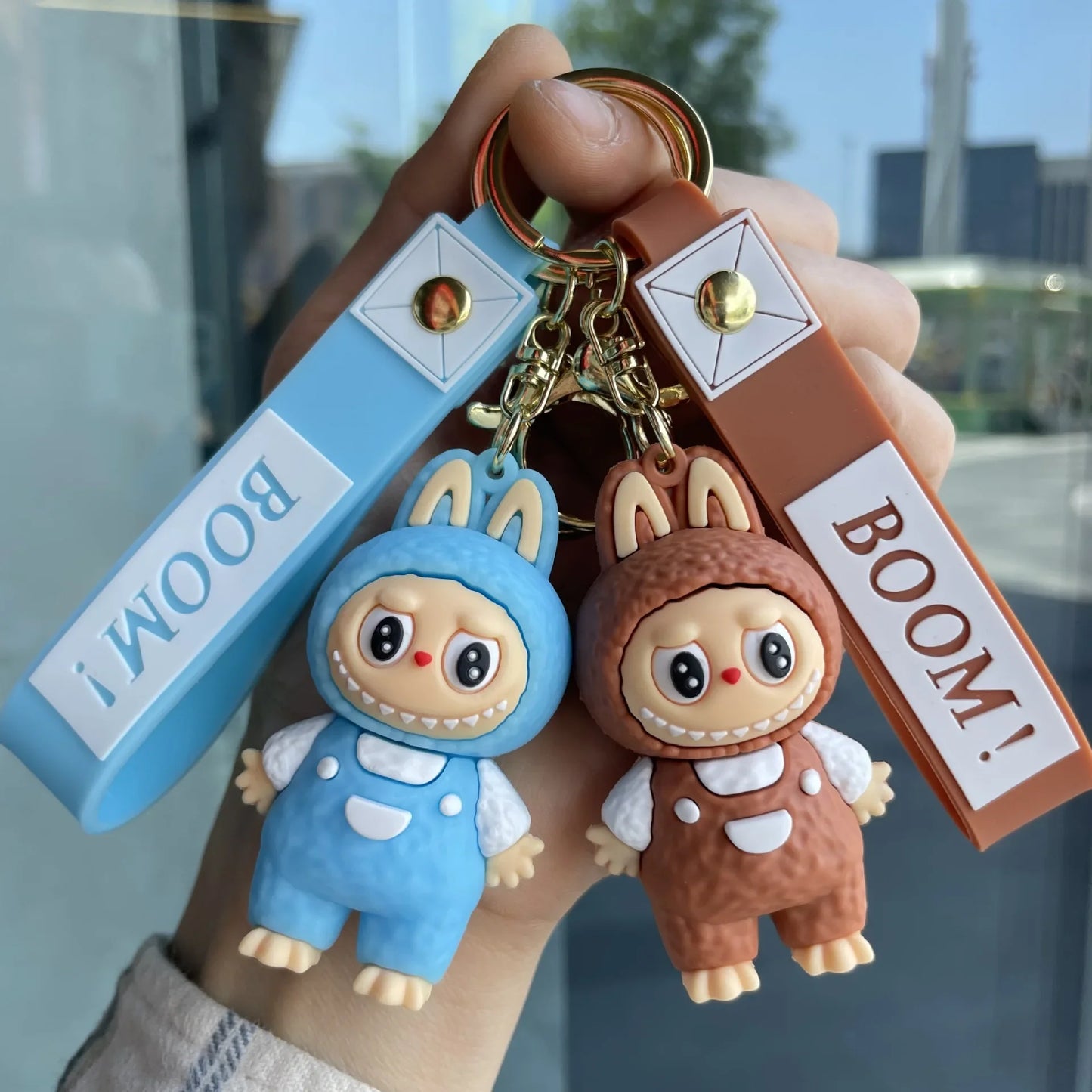 đ Porte-clĂ©s Figurine Labubu â Accessoire mignon pour sac ou voiture