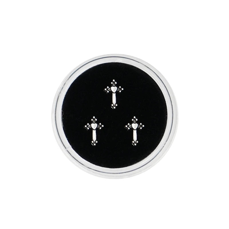 Gemmes Dentaires en Cristal (3pcs) – Décoration Sourire & Dents