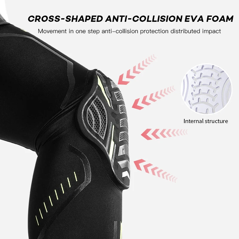 Genouillère de sport – compression, respirante & anti-choc