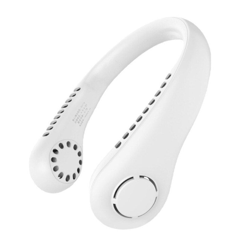 Ventilateur de Cou Sans Lame 1200mAh – 3 Vitesses Rechargeable