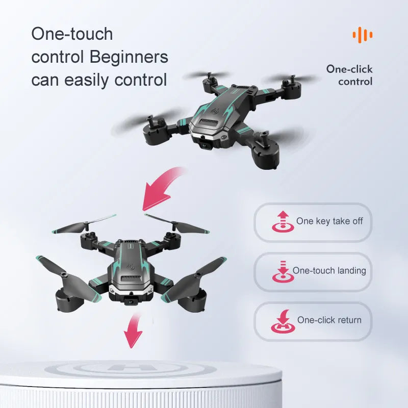 Drone G6 5G 8K HD avec GPS, pliable et évitement d’obstacles