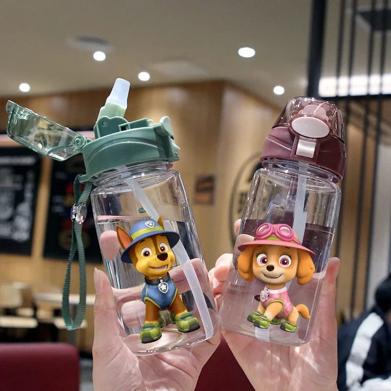 Bouteille d'eau Paw Patrol enfants, Chase Skye, sport et école