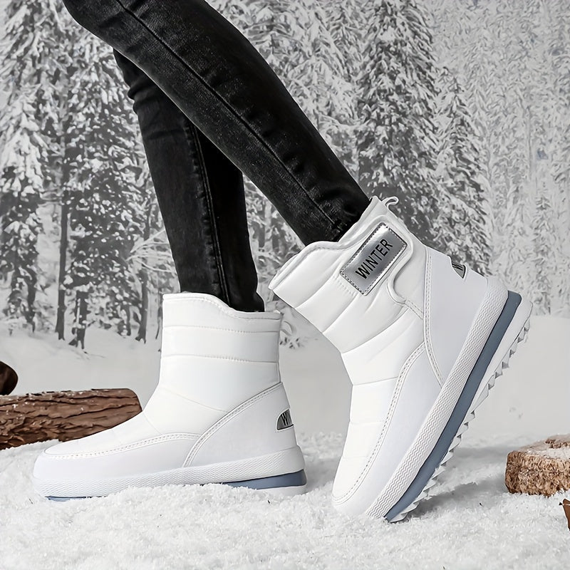 Bottes femme hiver mi-mollet – Chaudes, confortables & légères