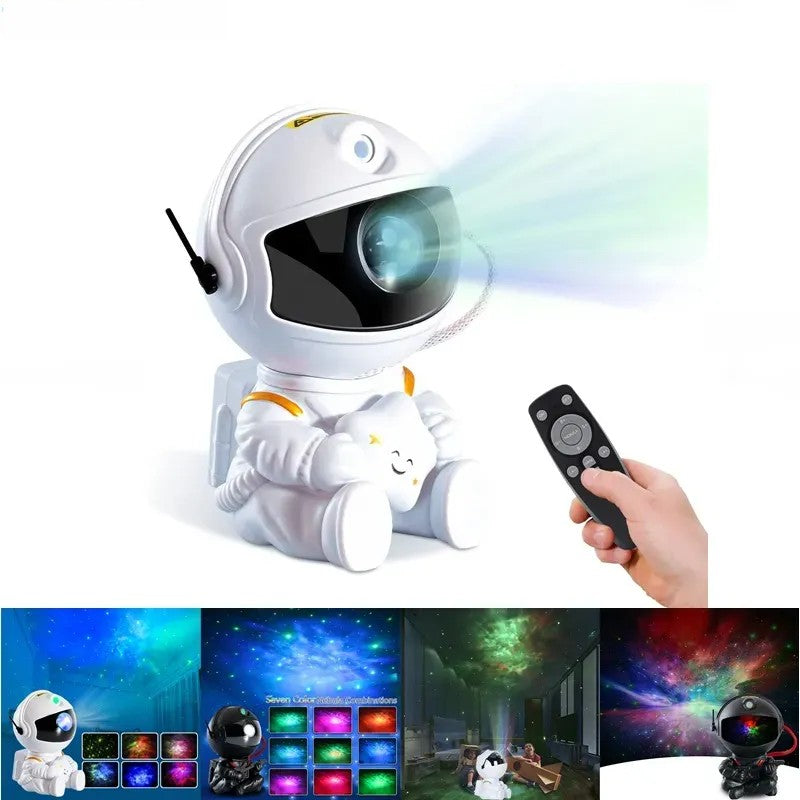 Projecteur Galaxy LED ciel étoilé – Veilleuse astronaute enfant