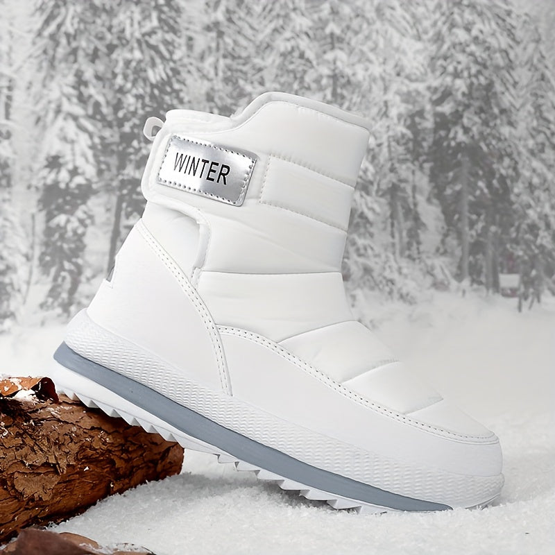 Bottes femme hiver mi-mollet – Chaudes, confortables & légères