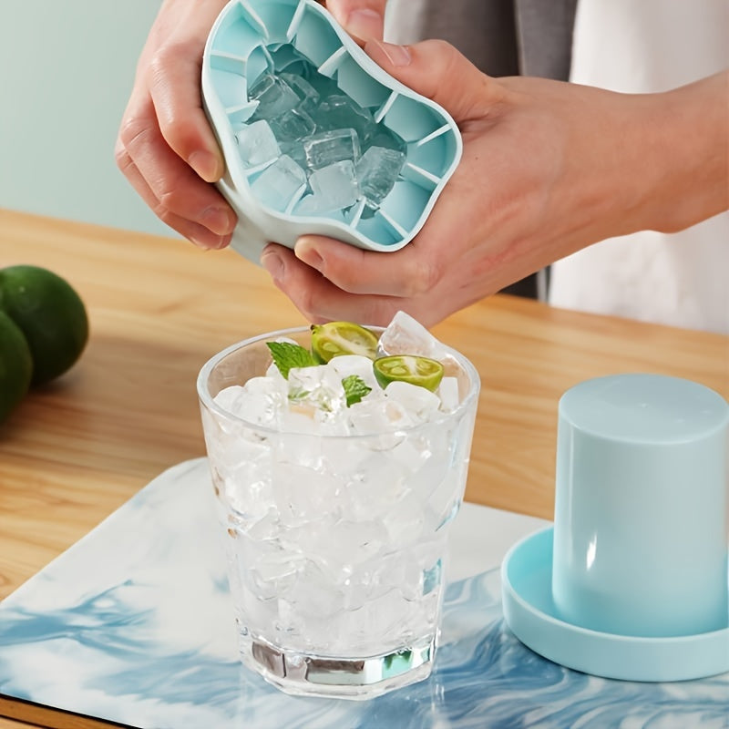 Moule à Glaçons Silicone – Démoulage Facile, 60 Cubes