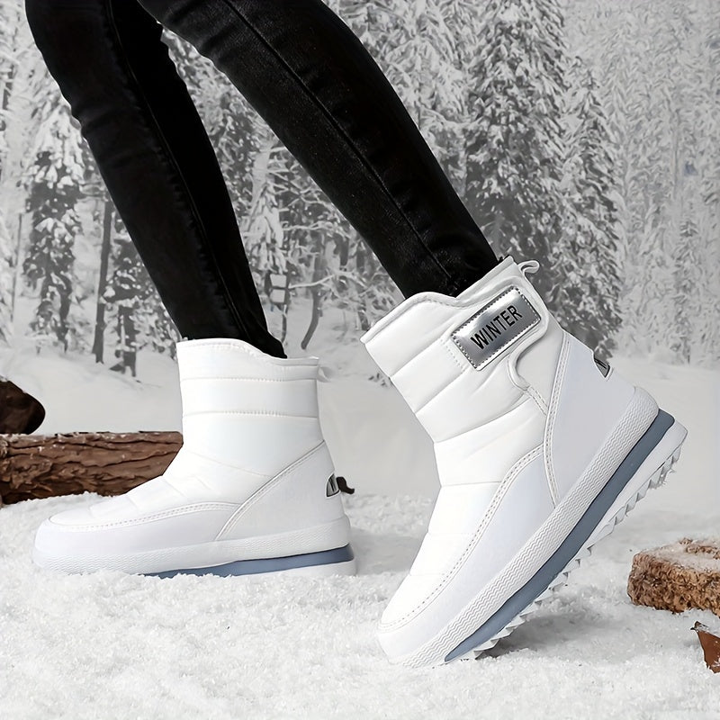 Bottes femme hiver mi-mollet – Chaudes, confortables & légères