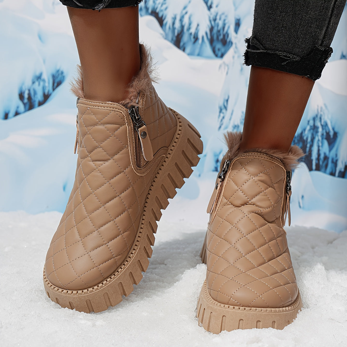 Bottes de neige femme – Chaudes, antidérapantes & confort hiver