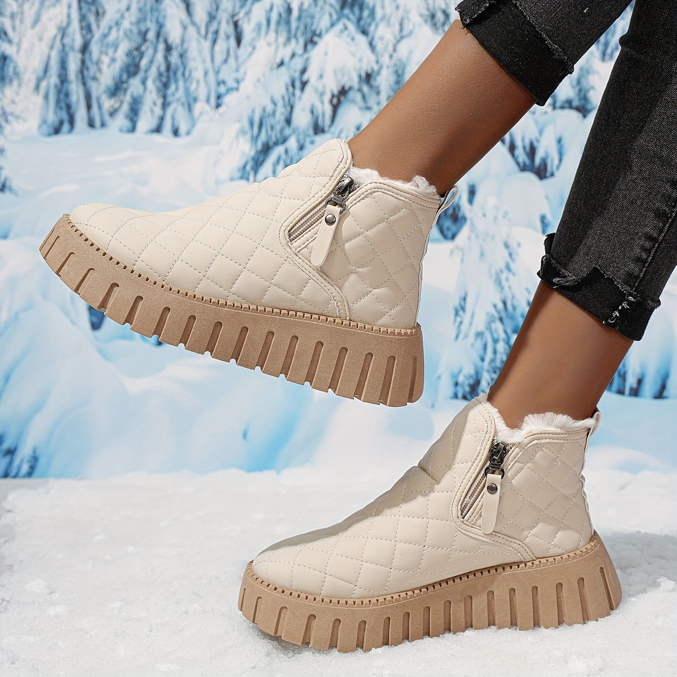 Bottes de neige femme – Chaudes, antidérapantes & confort hiver