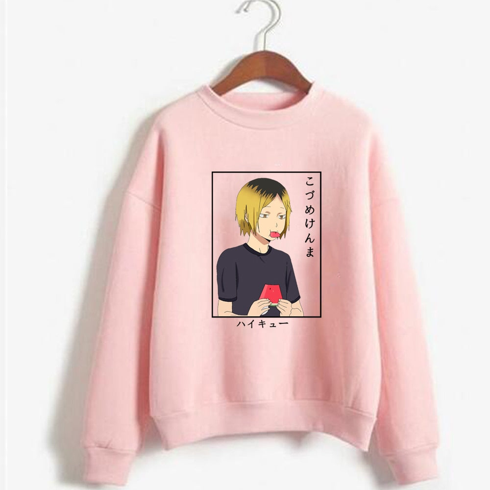 Sweat Haikyuu Kenma – Hoodie Anime Kawaii Unisexe