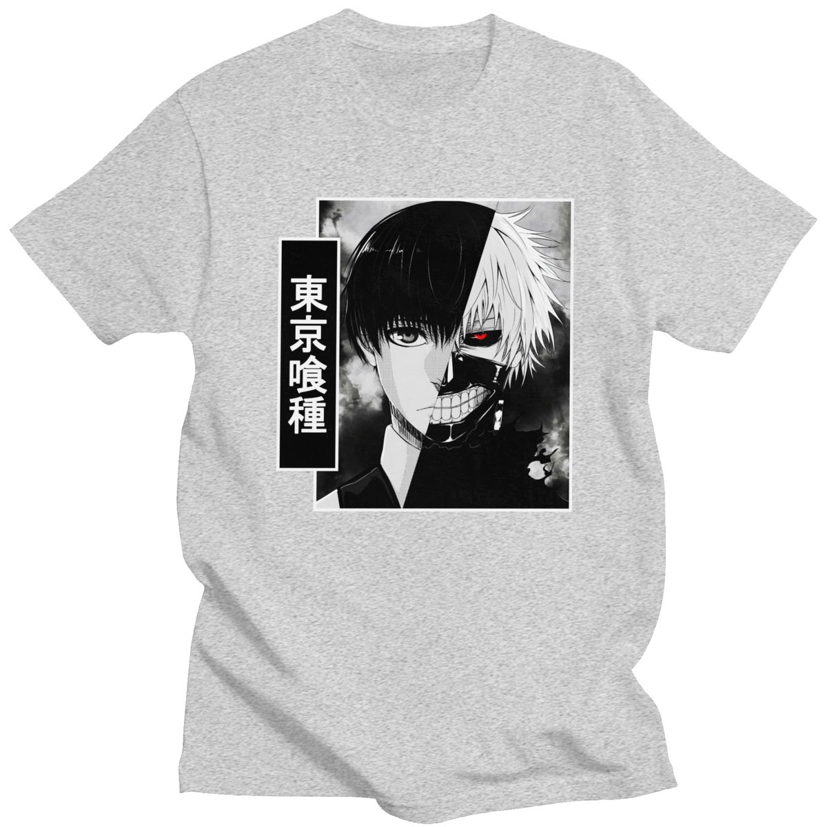 T-shirt Tokyo Ghoul Anteiku – Manga Harajuku 100% coton