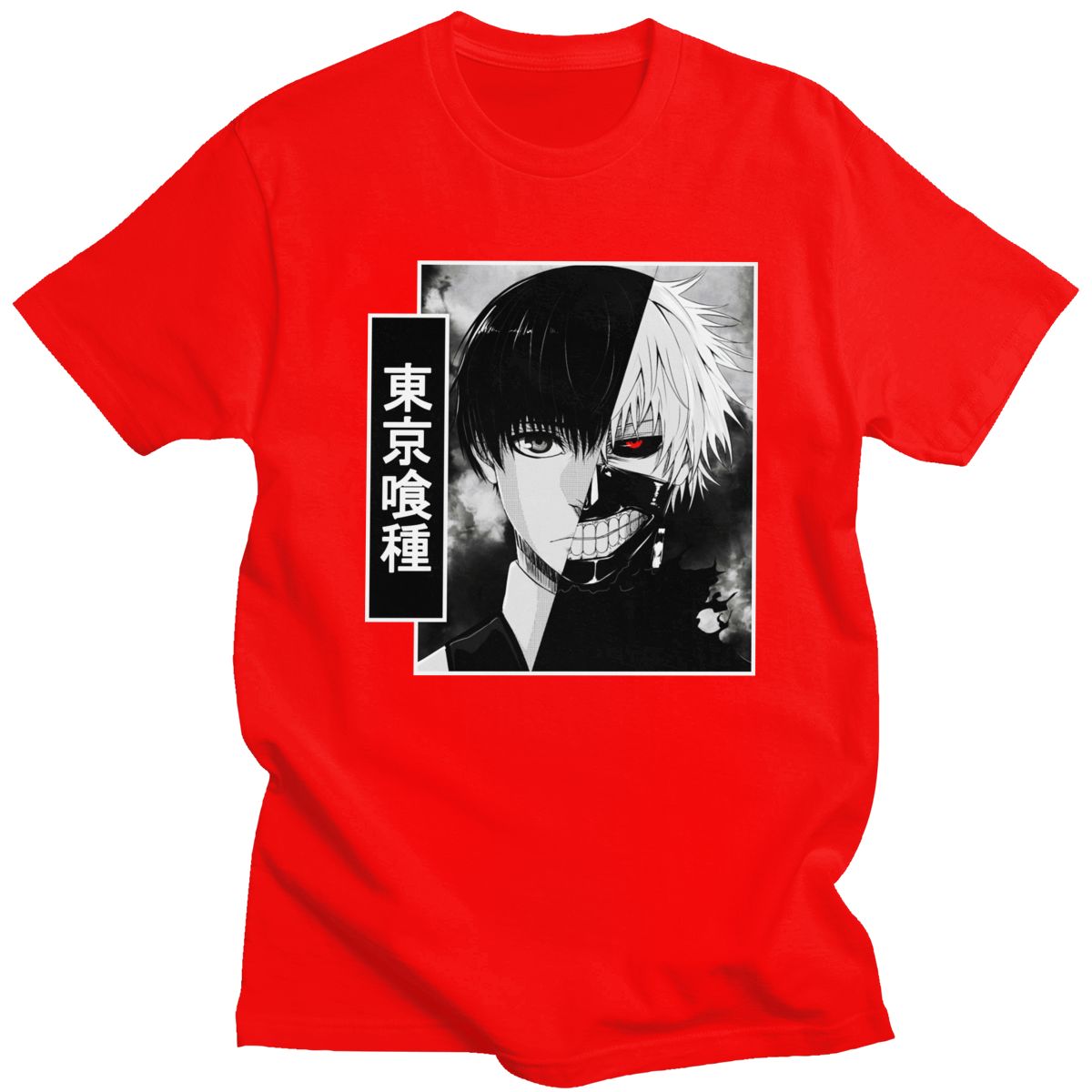 T-shirt Tokyo Ghoul Anteiku – Manga Harajuku 100% coton
