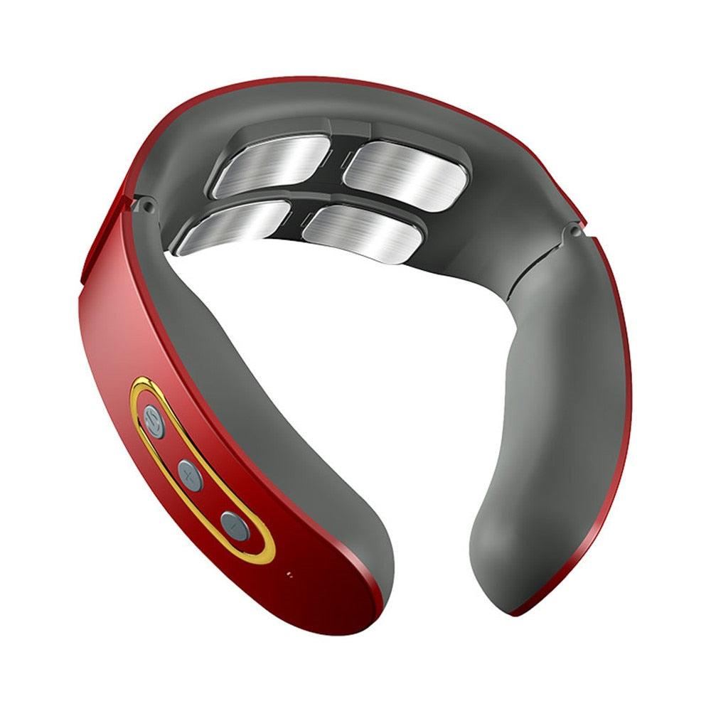 Masseur électrique cervical 4D chauffant – Relaxation & posture