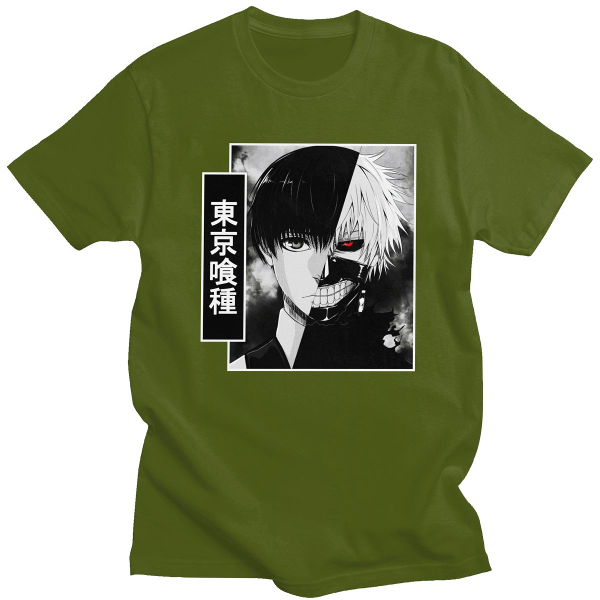 T-shirt Tokyo Ghoul Anteiku – Manga Harajuku 100% coton