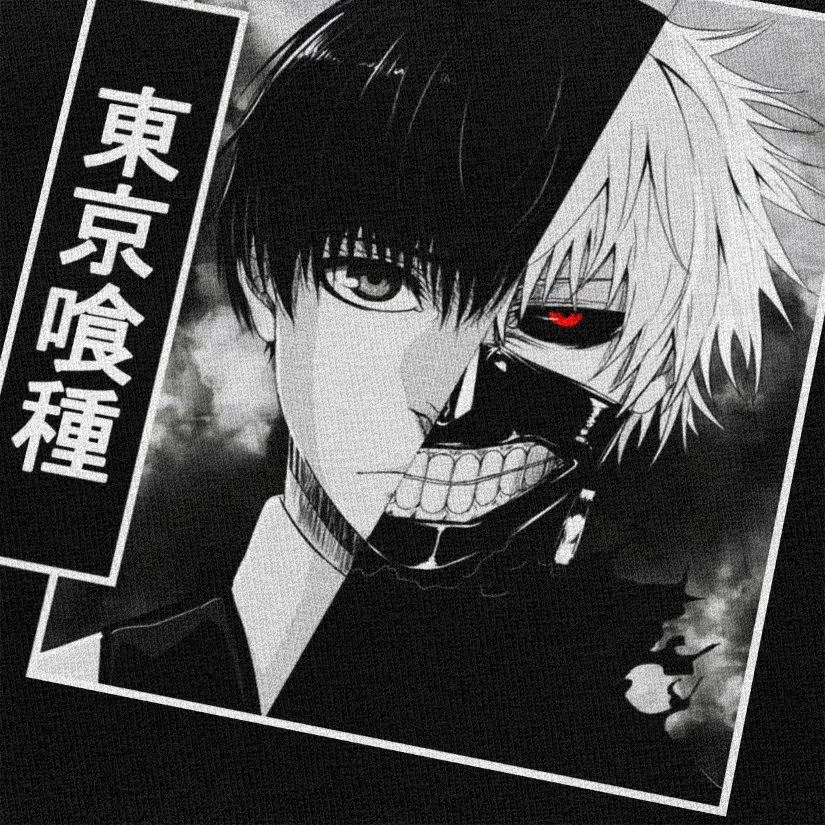 T-shirt Tokyo Ghoul Anteiku – Manga Harajuku 100% coton