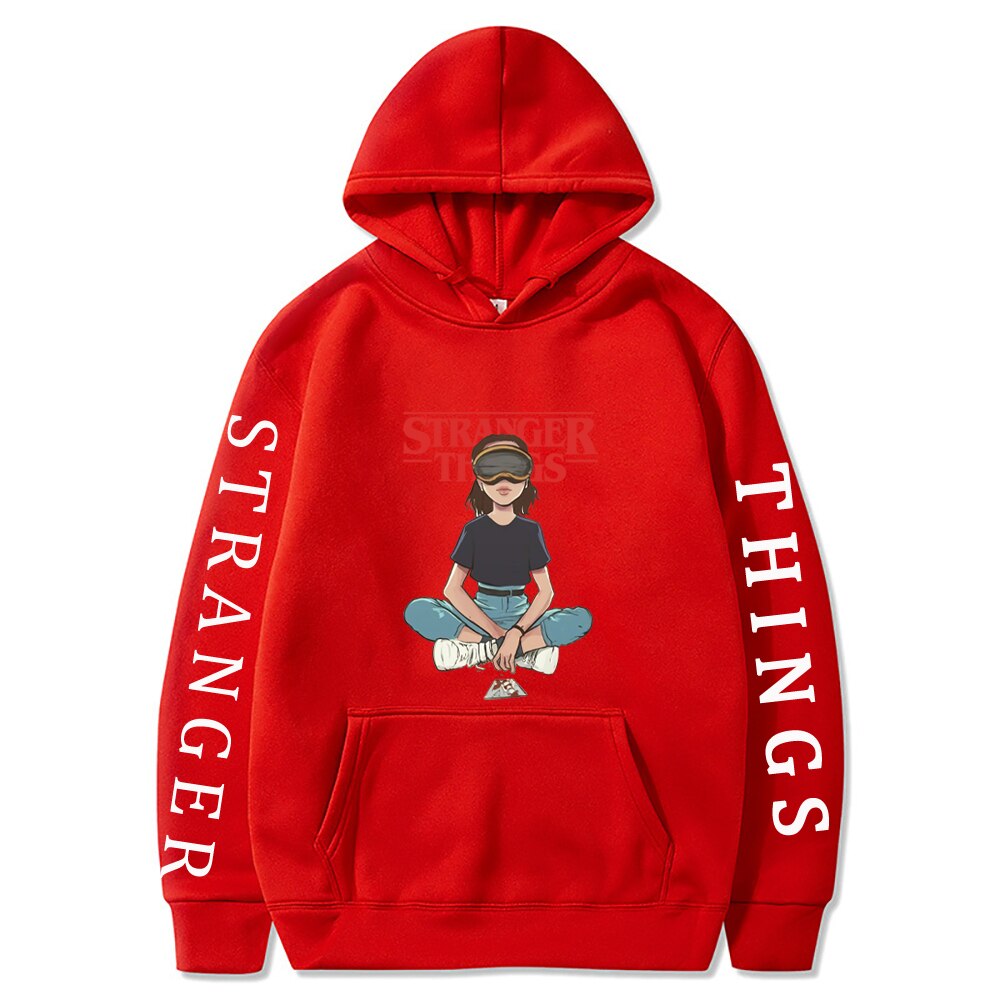 Sweat Hellfire Club Stranger Things à capuche style Harajuku