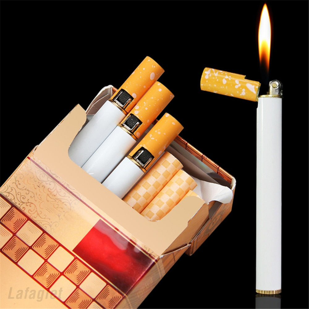 Briquet créatif portable au gaz butane, cadeau original