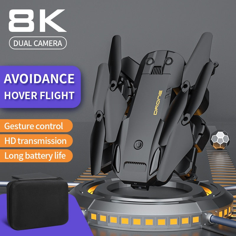 Drone Q6 4K HD Dual Camera WiFi 5G FPV avec Évitement Obstacles