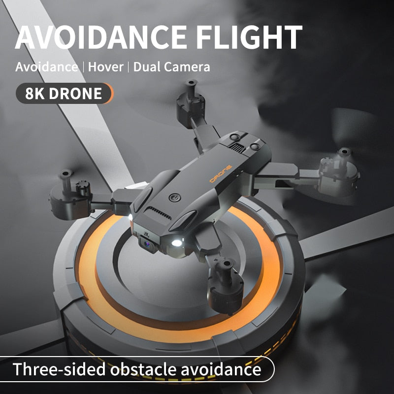 Drone Q6 4K HD Dual Camera WiFi 5G FPV avec Évitement Obstacles