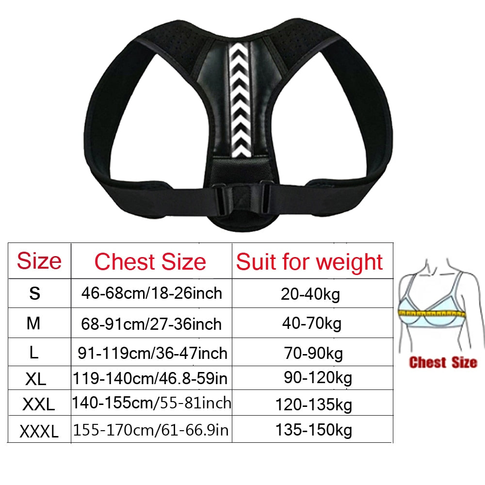 Correcteur de Posture Plus – Ceinture Dos et Épaules Ajustable