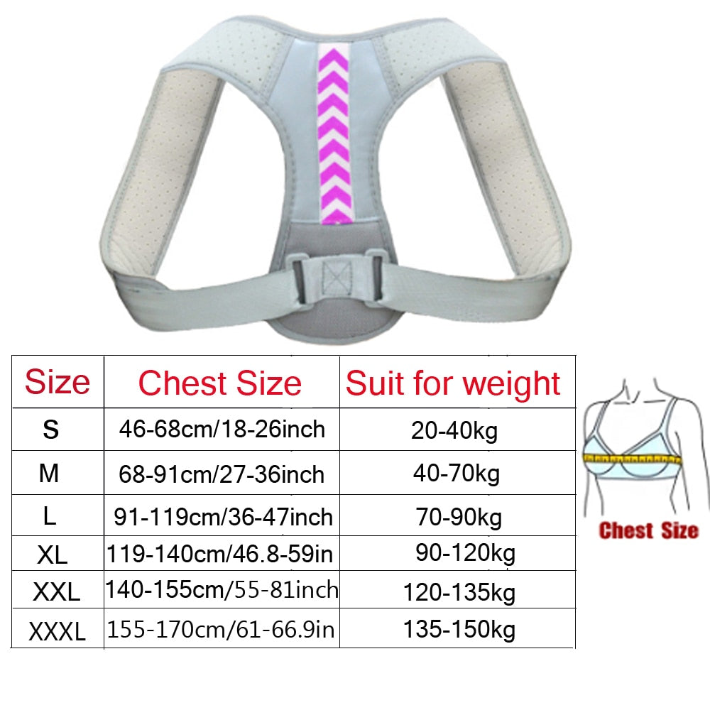 Correcteur de Posture Plus – Ceinture Dos et Épaules Ajustable