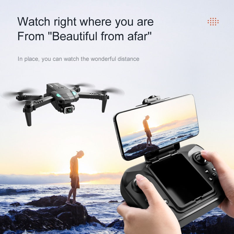 Mini Drone S128 4K avec Caméra HD, Évitement Obstacles Intelligent