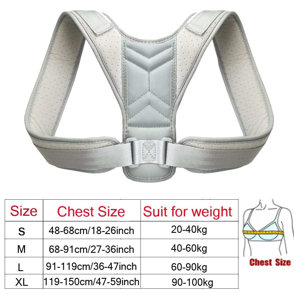 Correcteur de Posture Plus – Ceinture Dos et Épaules Ajustable