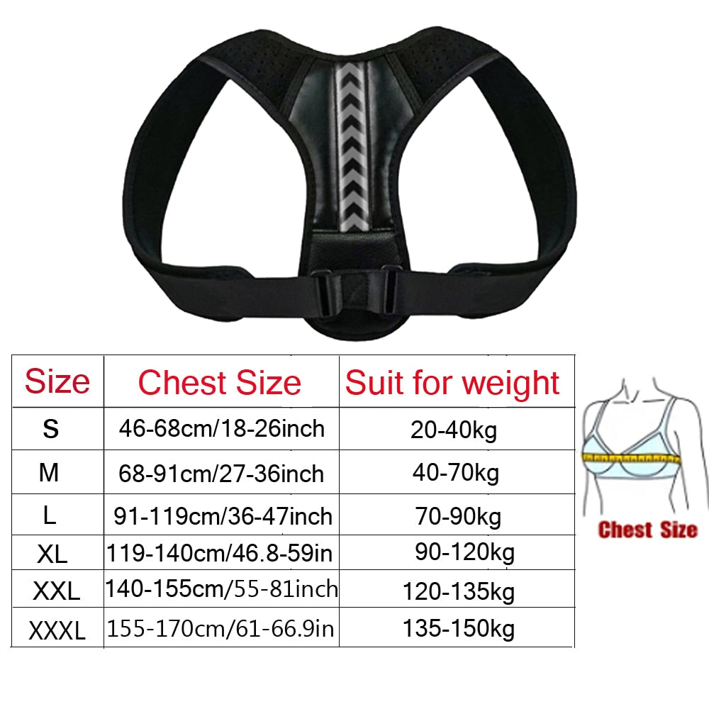 Correcteur de Posture Plus – Ceinture Dos et Épaules Ajustable