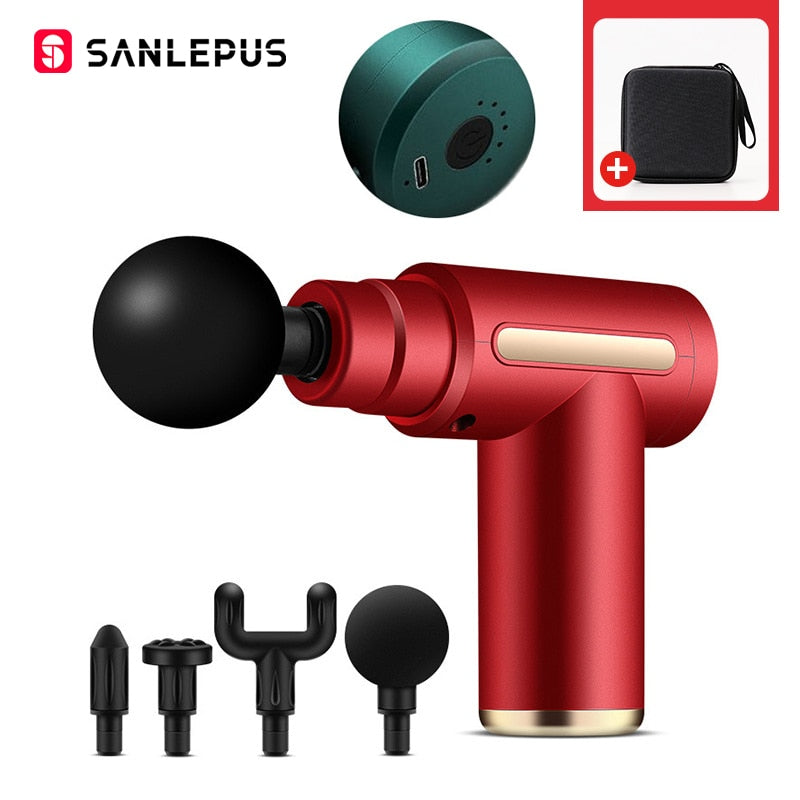 Pistolet de massage portable LCD – Relaxation profonde du corps