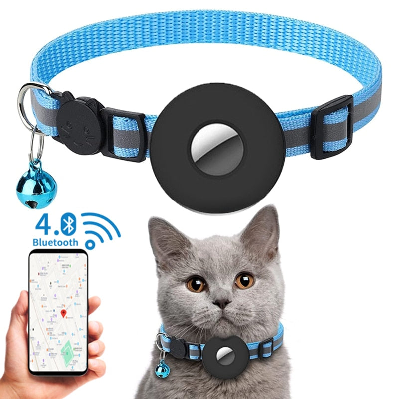 Traceur GPS Bluetooth pour animaux, localisateur anti-perte intelligent