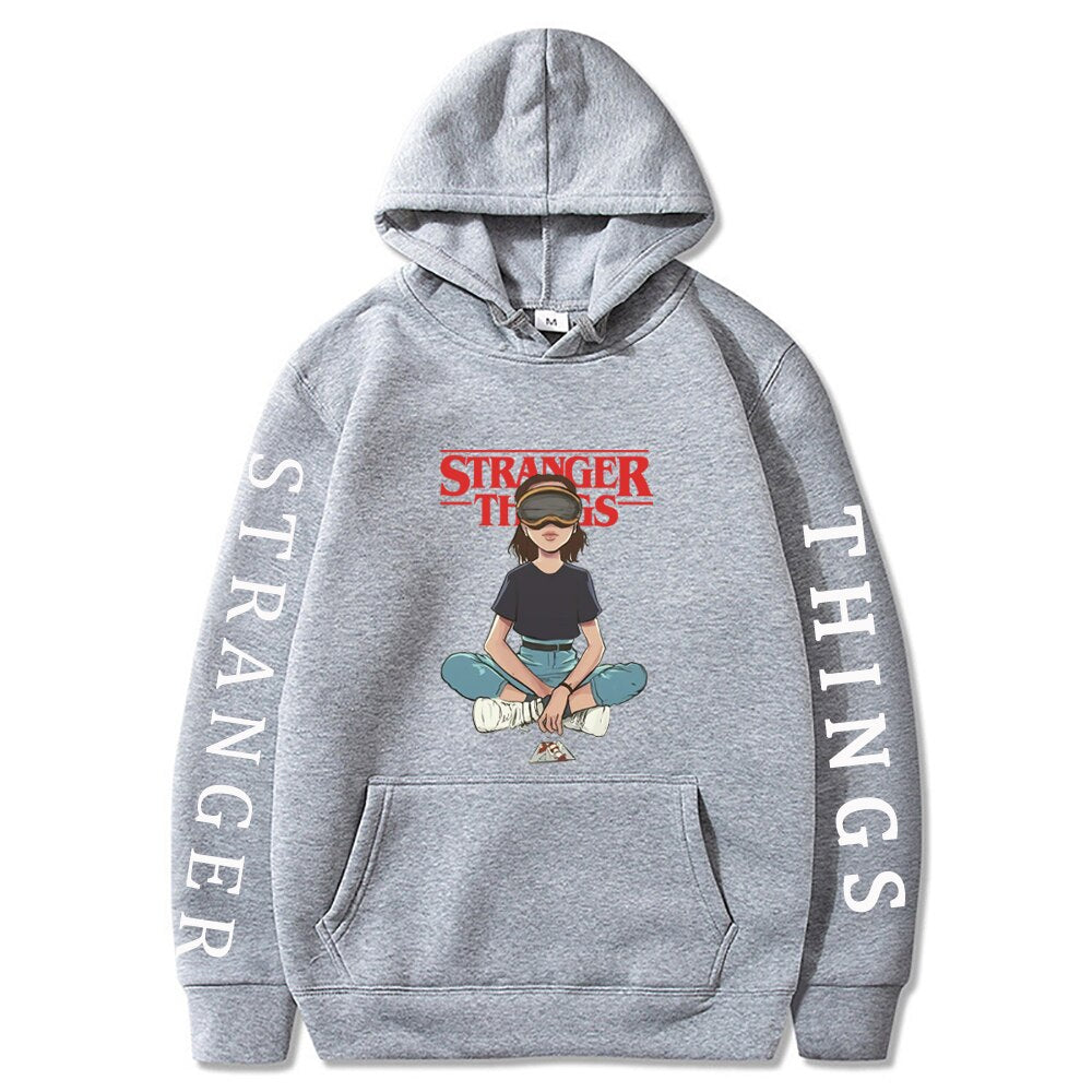 Sweat Hellfire Club Stranger Things à capuche style Harajuku