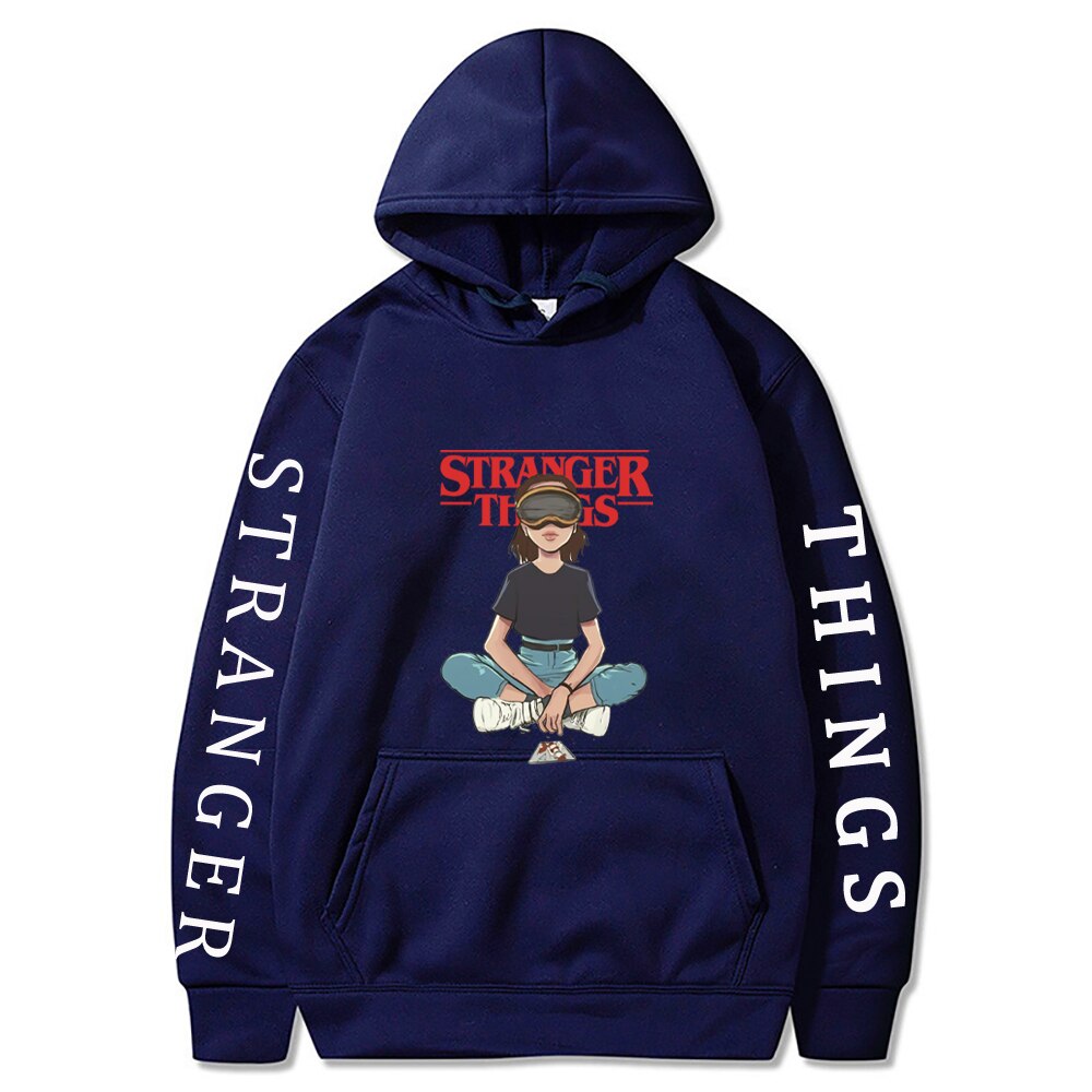 Sweat Hellfire Club Stranger Things à capuche style Harajuku