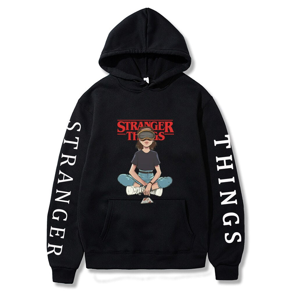 Sweat Hellfire Club Stranger Things à capuche style Harajuku
