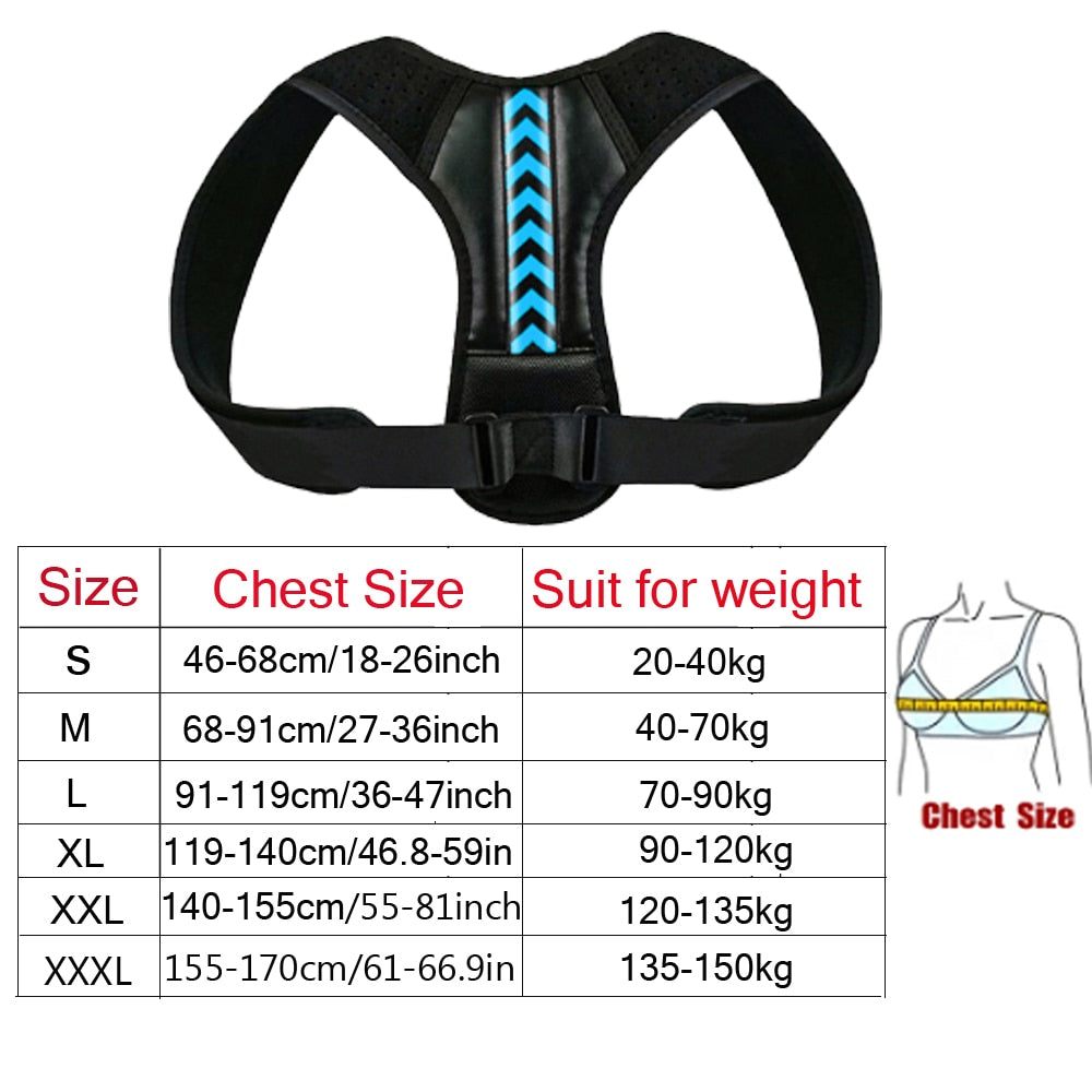 Correcteur de Posture Plus – Ceinture Dos et Épaules Ajustable