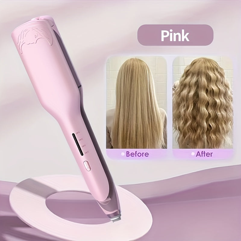 Fer à onduler cheveux – Ondulations naturelles effet wavy ✨