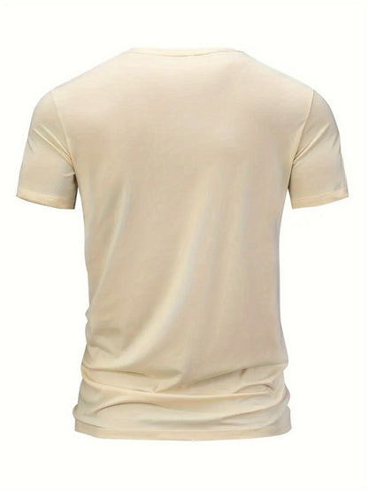 T-shirt homme MILANO imprimé – col rond, été tendance