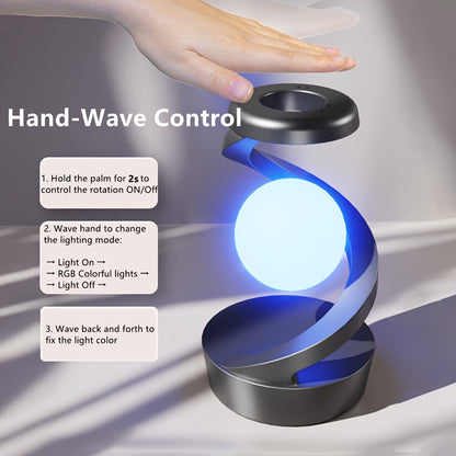 Lampe Flottante 3-en-1 🌈 avec Chargeur Sans Fil & LED Colorées