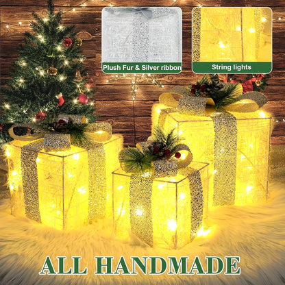 Coffrets lumineux 3-en-1 🎄 LED multicolores & blanc chaud