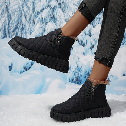 Bottes de neige femme – Chaudes, antidérapantes & confort hiver