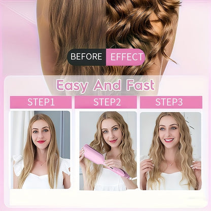 Fer à onduler cheveux – Ondulations naturelles effet wavy ✨