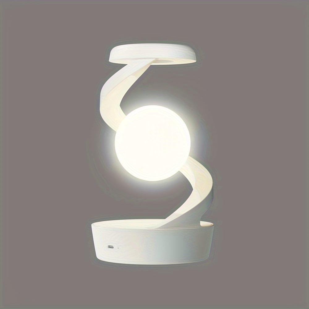 Lampe Flottante 3-en-1 🌈 avec Chargeur Sans Fil & LED Colorées
