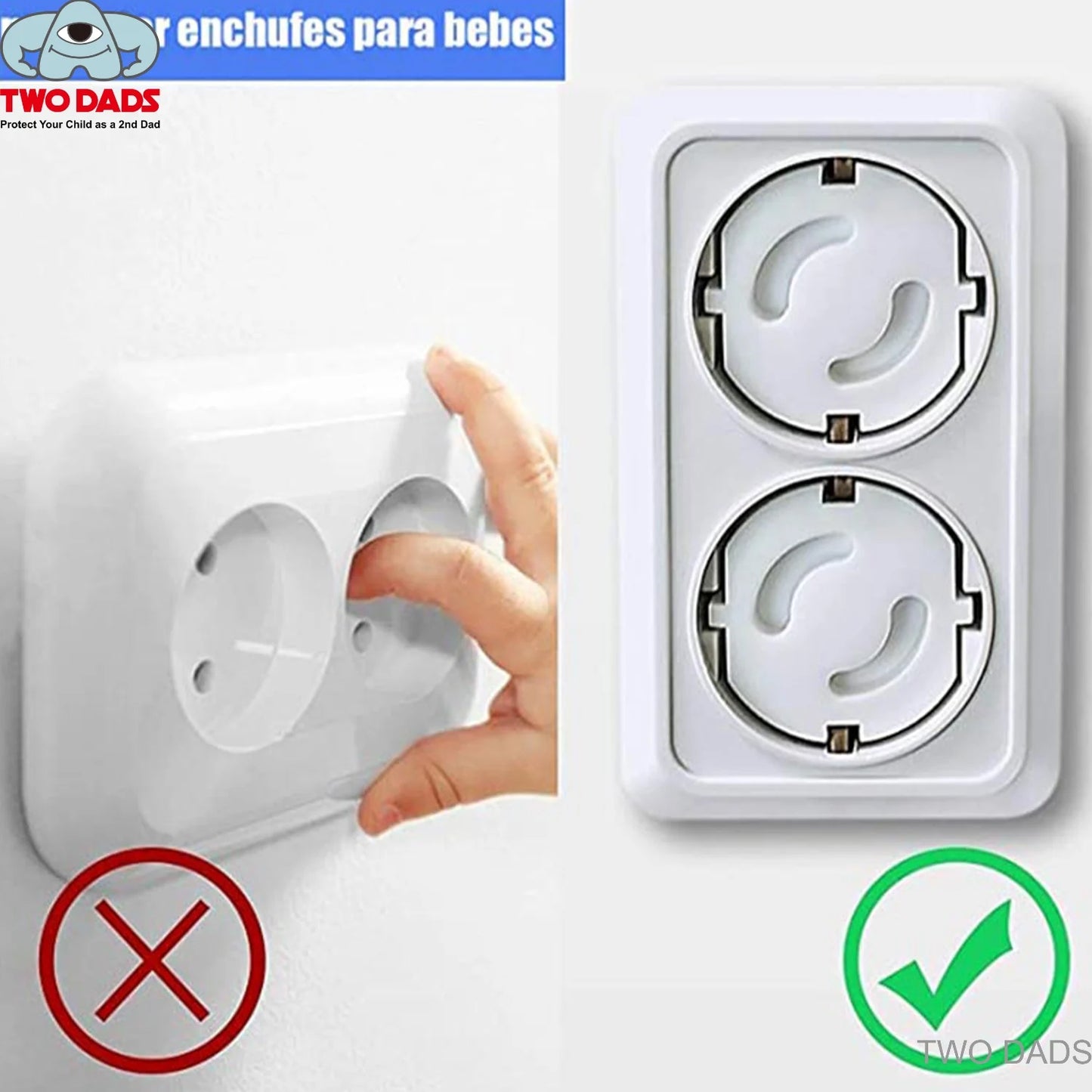 Cache-Prises Bébé Sécurité – Protection Prises Électriques Enfant