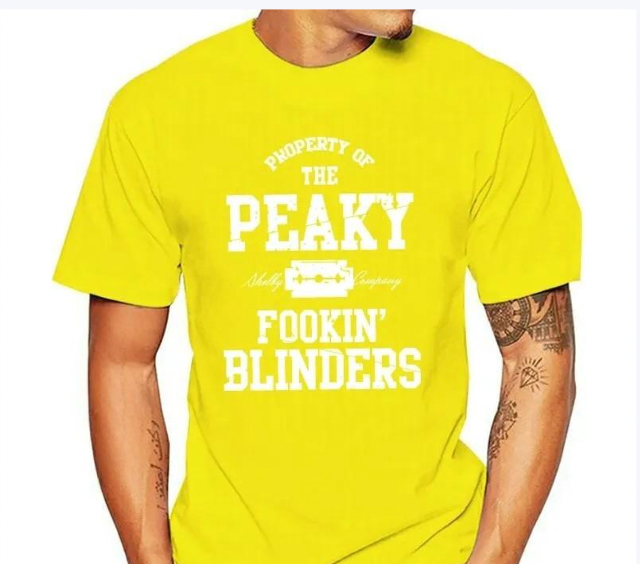 T-shirt unisexe The Peaky Blinder, Shelby Bros, Fookin, Mafia Sportedly, nouveau