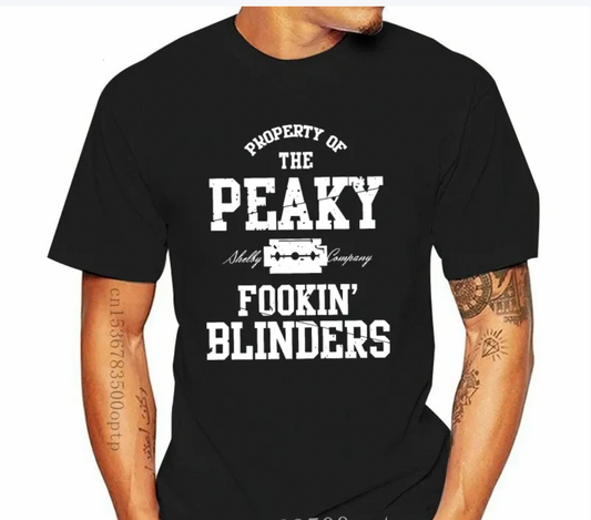 T-shirt unisexe The Peaky Blinder, Shelby Bros, Fookin, Mafia Sportedly, nouveau