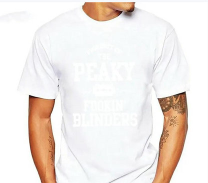 T-shirt unisexe The Peaky Blinder, Shelby Bros, Fookin, Mafia Sportedly, nouveau