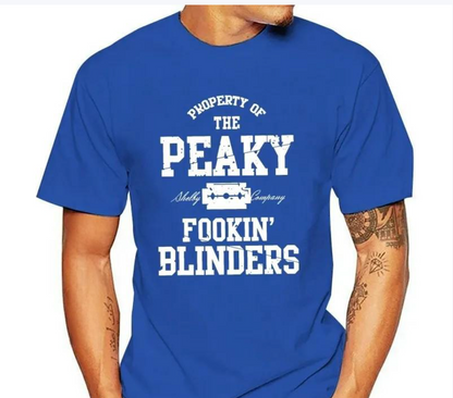 T-shirt unisexe The Peaky Blinder, Shelby Bros, Fookin, Mafia Sportedly, nouveau